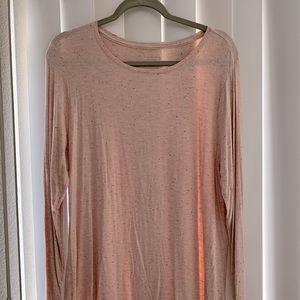 Apt 9 Pink long sleeve shirt new with tags